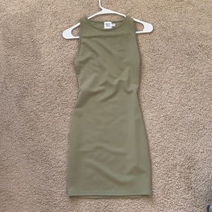 Green dress